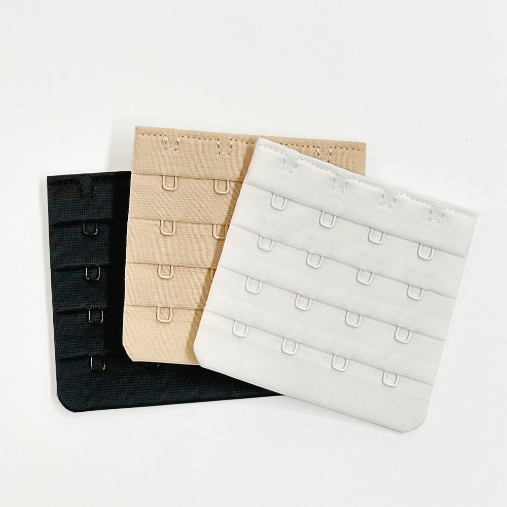 Lot de 3 rallonges de soutien-gorge à triple agrafage