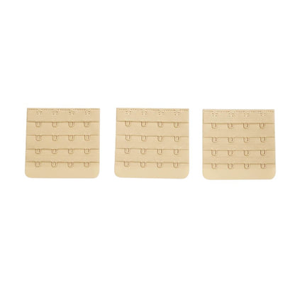 Lot de 3 rallonges de soutien-gorge à triple agrafage