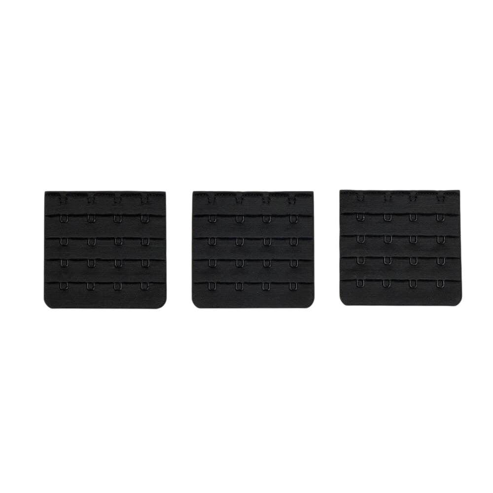 Lot de 3 rallonges de soutien-gorge à triple agrafage