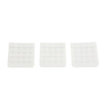 Lot de 3 rallonges de soutien-gorge à triple agrafage