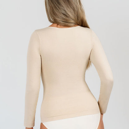 T-shirt Manches Longues Sculptant