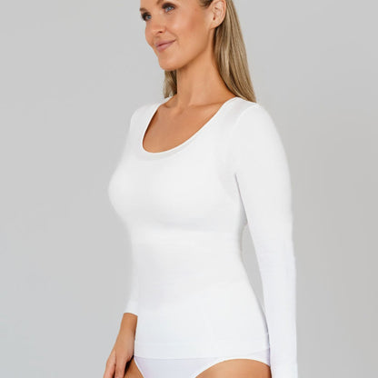T-shirt Manches Longues Sculptant