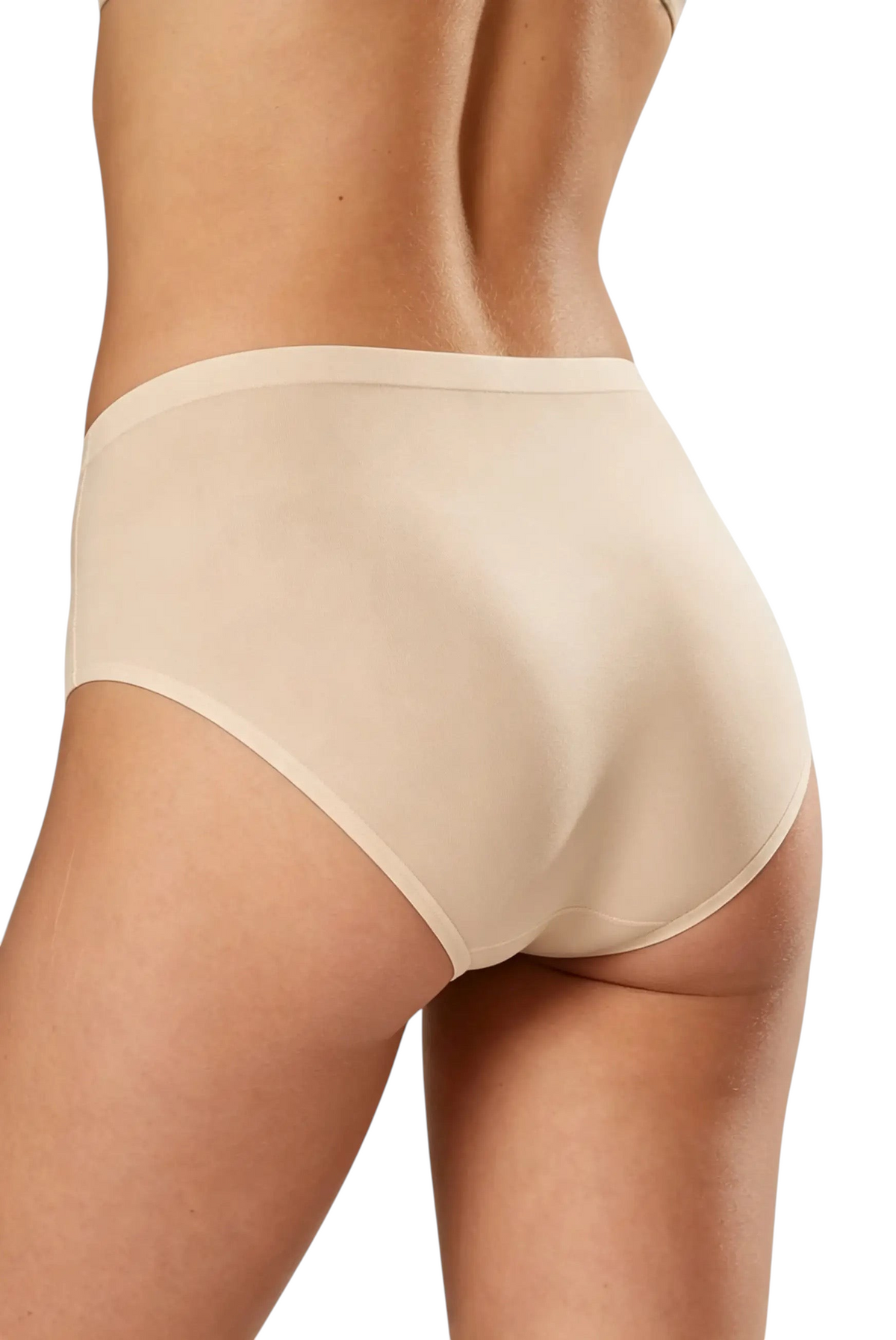 Culotte JOY-STYLE Seamless Soft beige en tissu extensible ultra-doux offrant une finition lisse sans démarcation